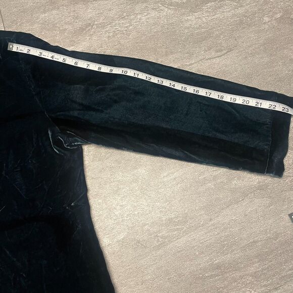 Chico's Sz 3 Anniversary Butterfly Velvet Art To Wear Fall Festival Artsy Bold - Picture 4 of 9